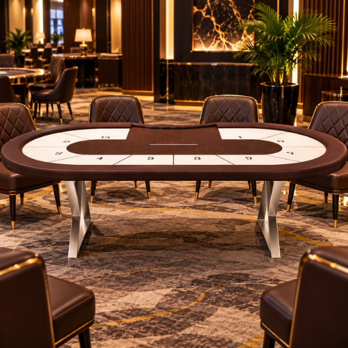 Texas Hold Poker Table Unique Casino Gaming Design