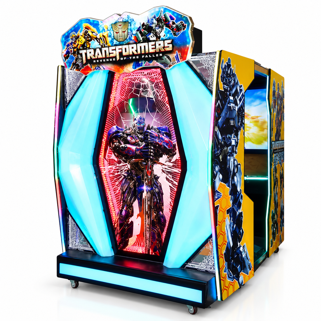 Two Player Coin Operated Shooting Arcade Simulator Game Machine