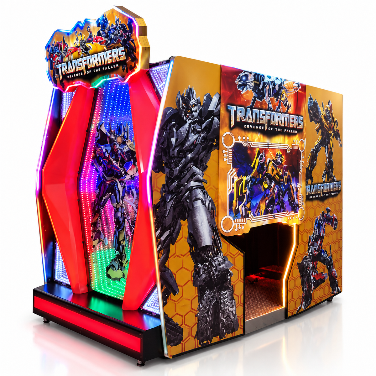 Two Player Coin Operated Shooting Arcade Simulator Game Machine