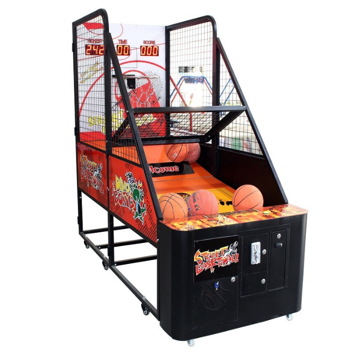 Basketball Arcade Shooting Machine Coin Operated Game