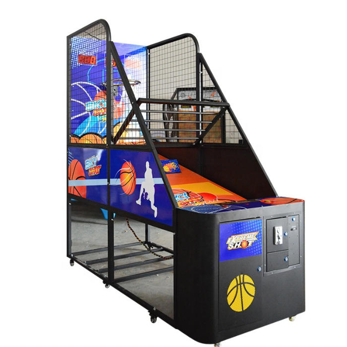 Basketball Arcade Shooting Machine Coin Operated Game