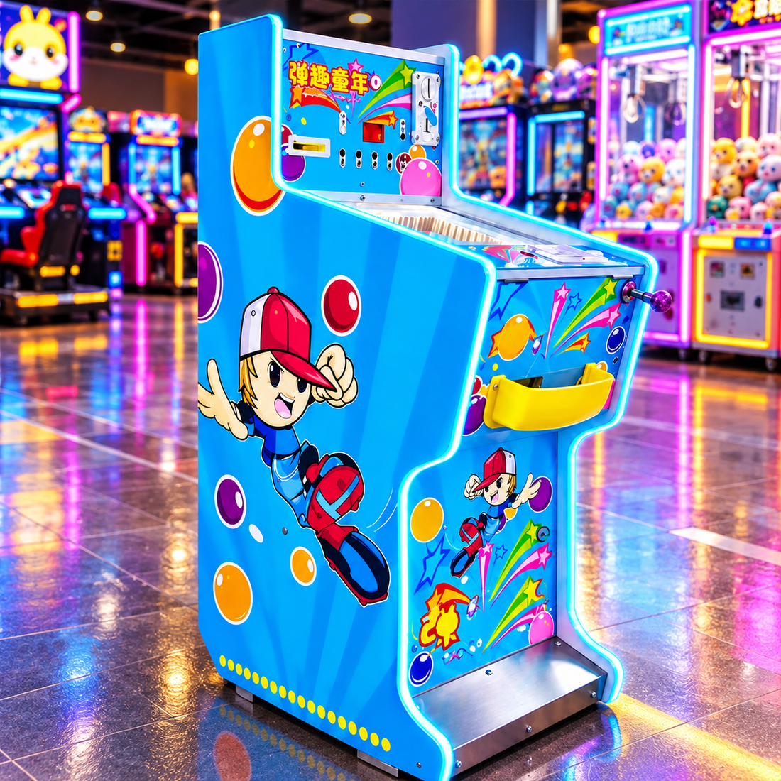Indoor Coin Operated Pachinko Arcade Game Machine for Kids