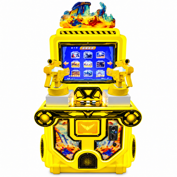 Dual Gun Arcade Shooting Game Machine with Coin Operated System