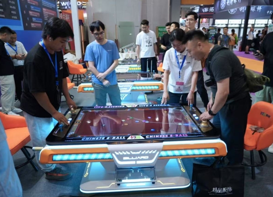 Automatic 3D Virtual Soccer Table Arcade Game Machine with LED Lights