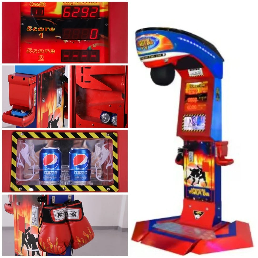 Best Coin Operated Arcade Electronic Boxing Gaming Machine