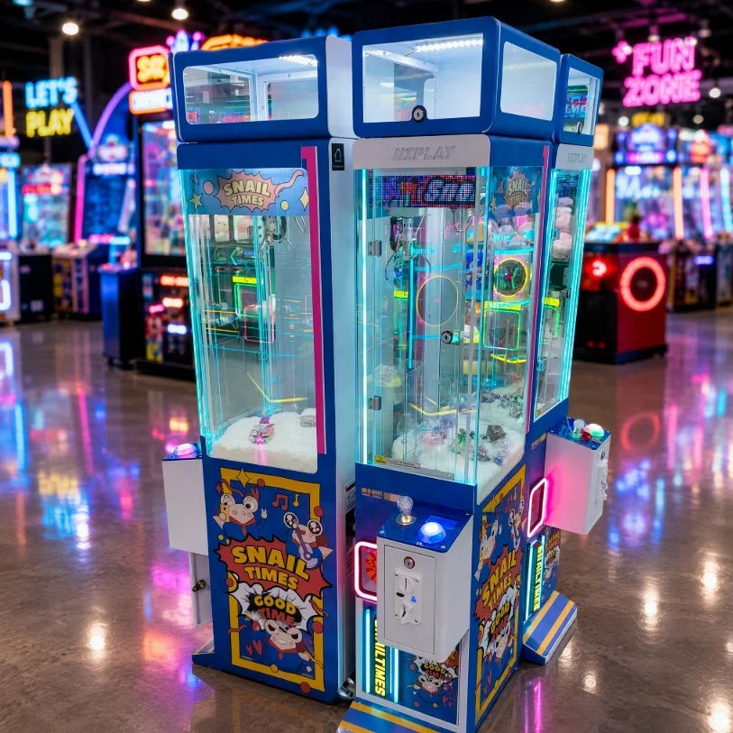 Claw Crane Machine Display Cabinet Coin Operated Prize