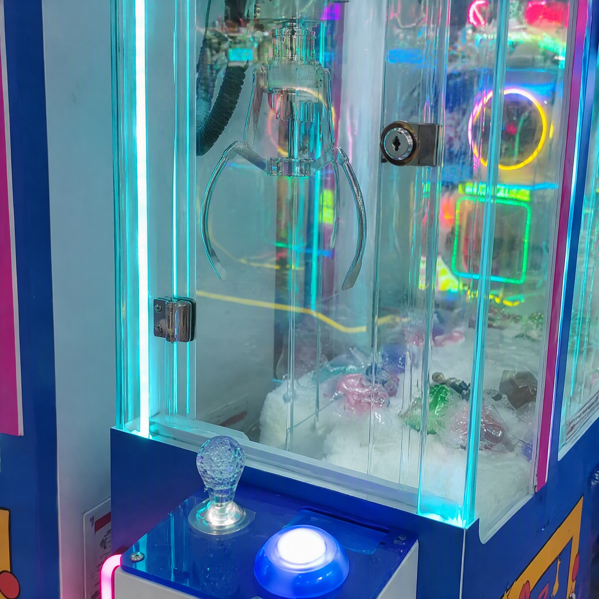 Claw Crane Machine Display Cabinet Coin Operated Prize