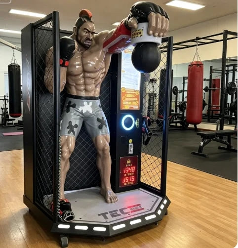 Coin Operated Boxing Machine Arcade Game for Game Center
