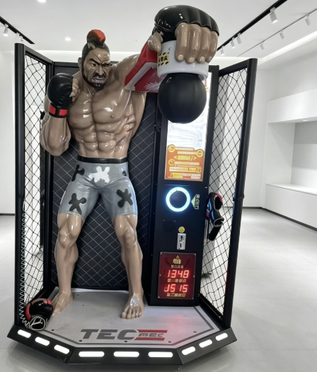 Coin Operated Boxing Machine Arcade Game for Game Center