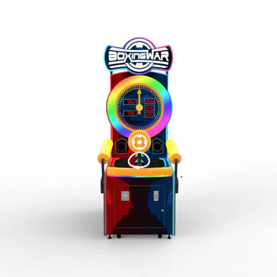 Coin Operated Boxing Machine Sledgehammer Force Measuring Metal Material