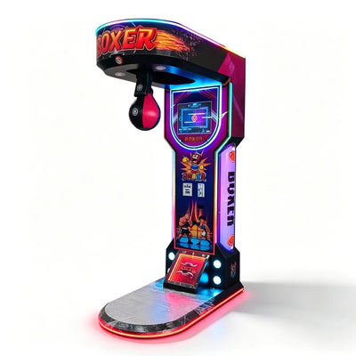 Coin Operated Boxing Punching Arcade Machine Big Punch