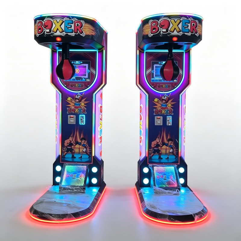 Coin Operated Boxing Punching Arcade Machine Big Punch