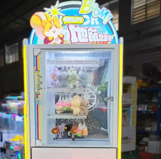 Coin Operated Hamster Hammer Whack Mole Game Cabinet