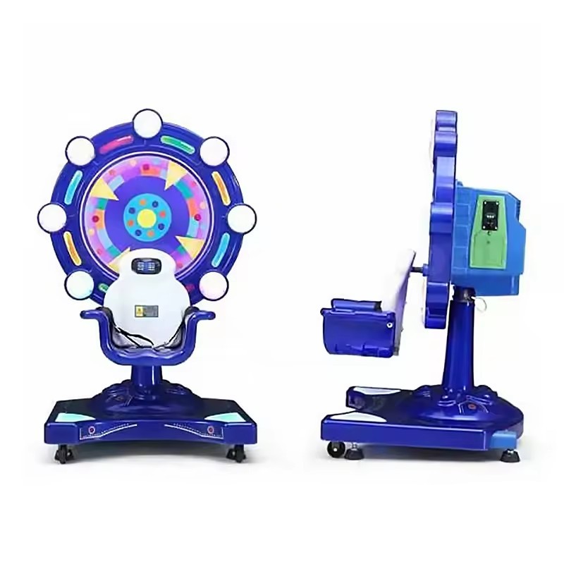 Coin Operated Kids Amusement Ride with Colorful LED Lights