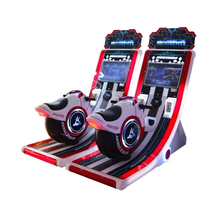 Coin Operated PHANTOM Motorcycle Racing Arcade Simulator Ride