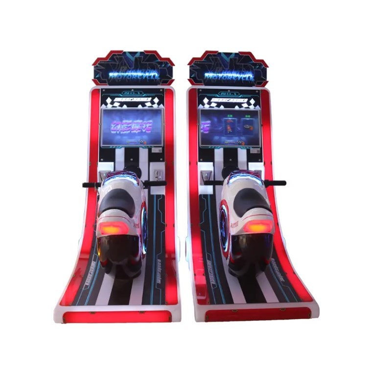 Coin Operated PHANTOM Motorcycle Racing Arcade Simulator Ride