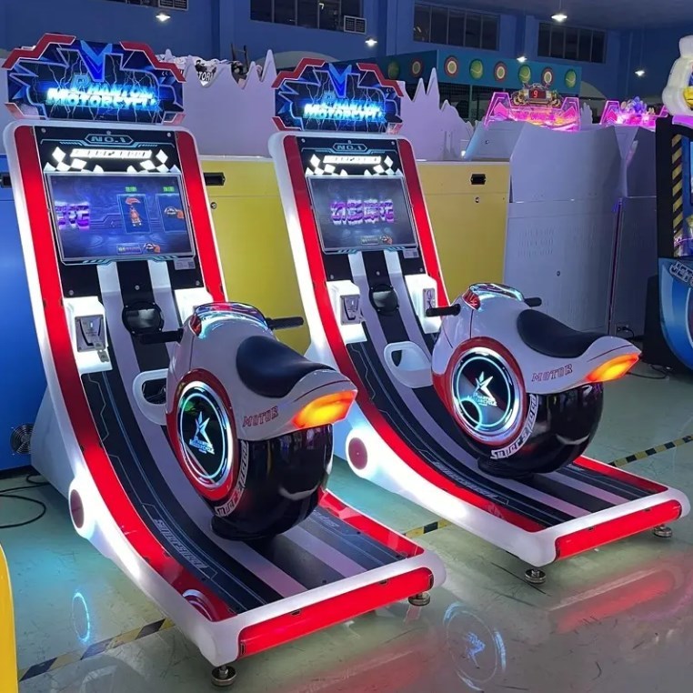 Coin Operated PHANTOM Motorcycle Racing Arcade Simulator Ride
