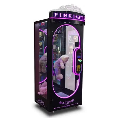 Coin Operated PINK DATE Cut Prize Arcade Gift Machine