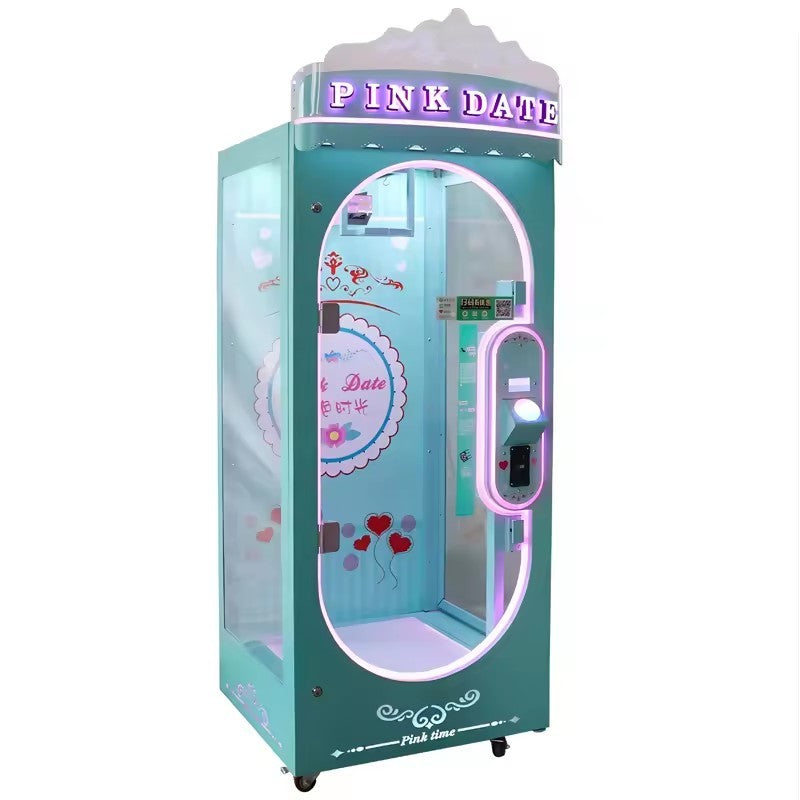 Coin Operated PINK DATE Cut Prize Arcade Gift Machine