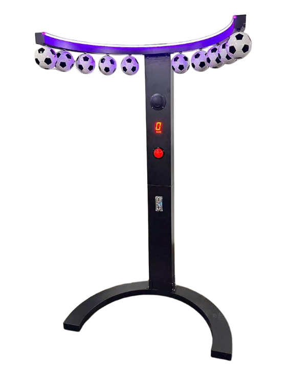 Coin Operated Soccer Reaction Game with Digital Score Display