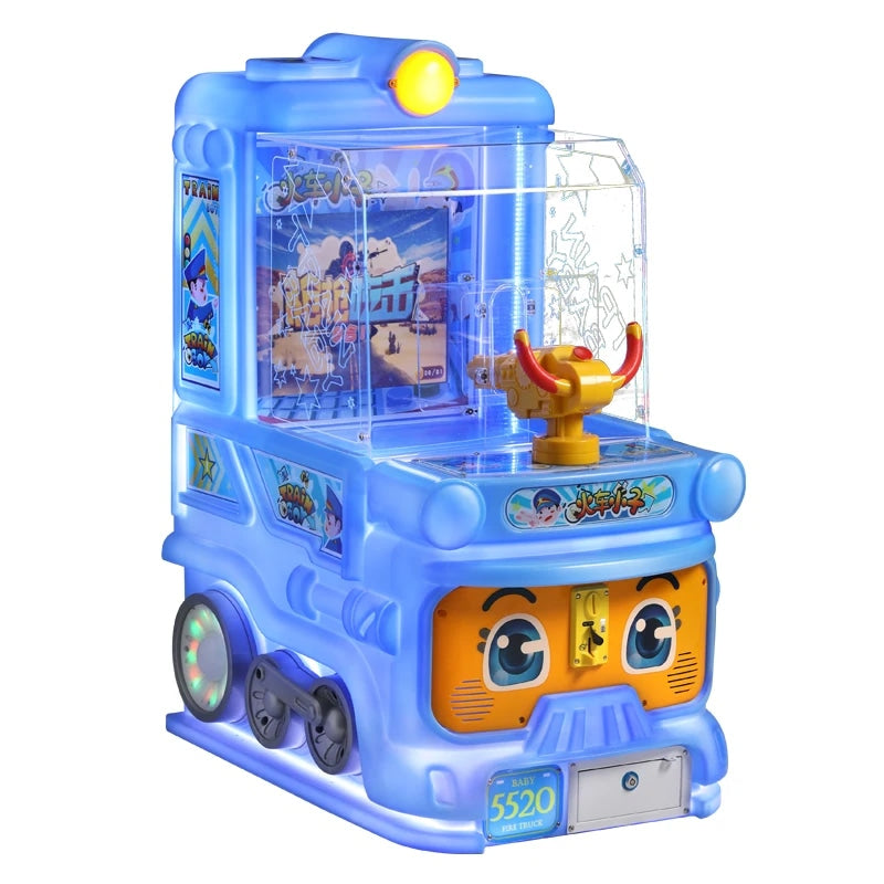 Coin Operated Train Shooting Arcade Game Machine with Digital Display
