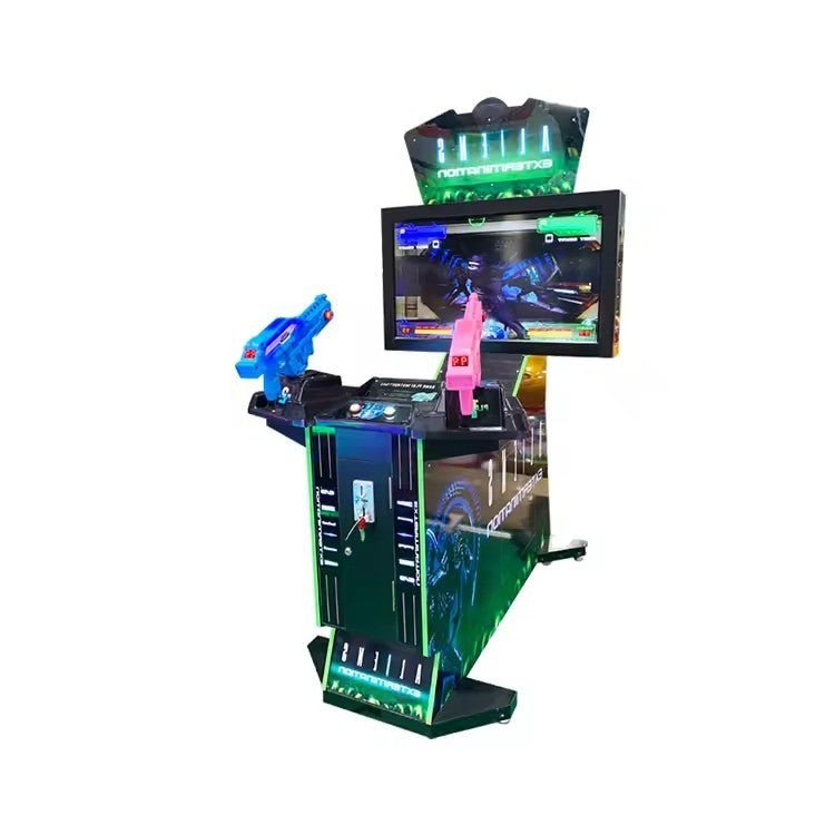 Coin Operated Video Arcade Shooting Machine for Aliens Action