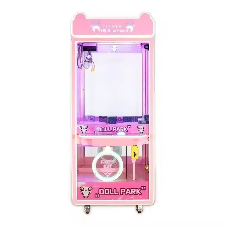 Commercial Arcade Crane Game Machine Kid Friendly Coin Operated