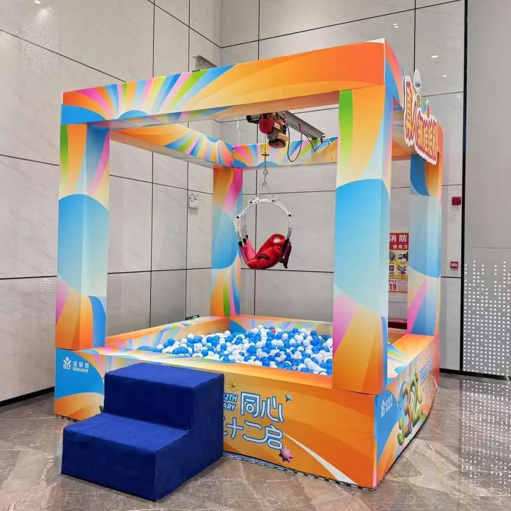 Commercial Human Claw Machine Big Arcade Live Action Game