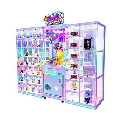 Crane Machine Coin Operated Candy Prize Cabinet
