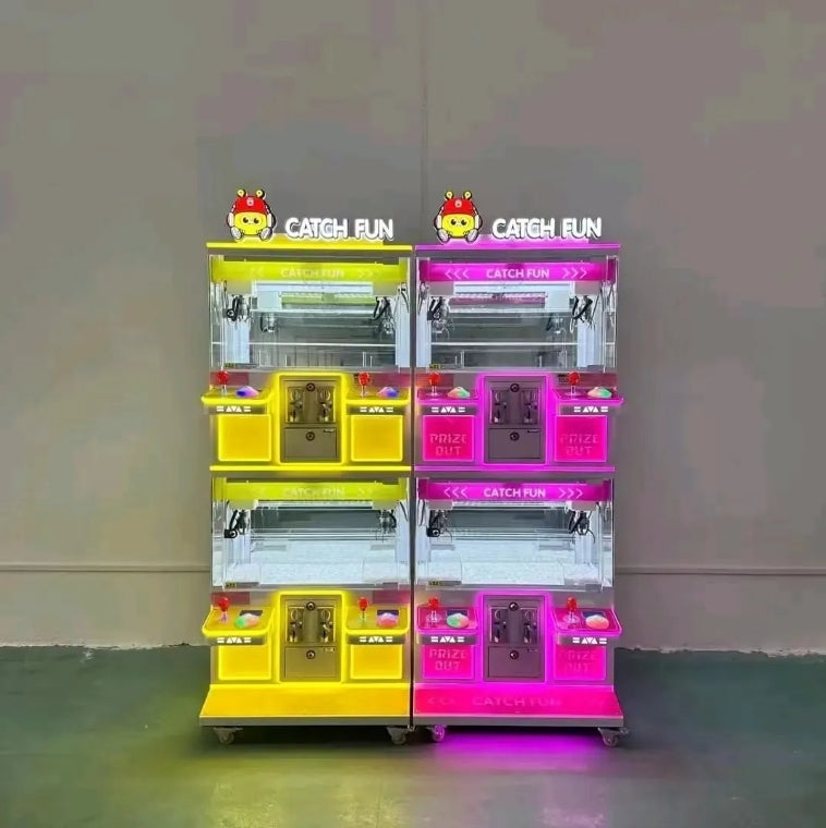 Doll Crane Machine Gift Player Coin Cabinet