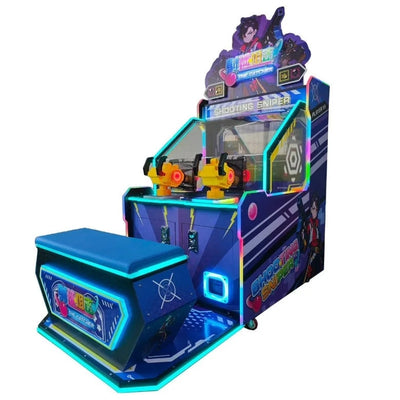 Double Persons Arcade Video Coin Water Shooting Game Machine