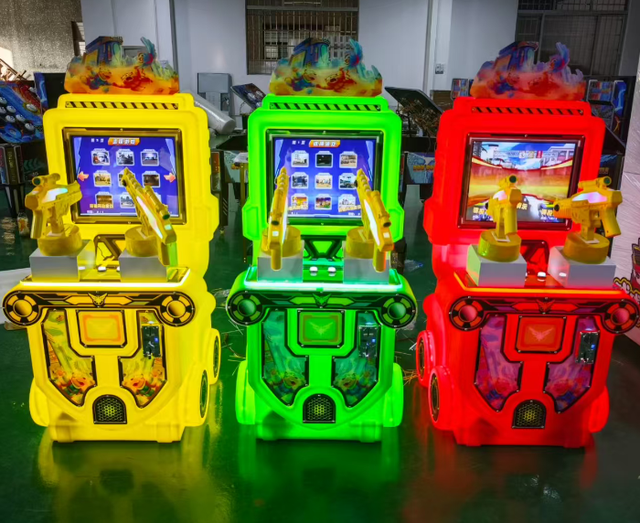 Dual Gun Arcade Shooting Game Machine with Coin Operated System
