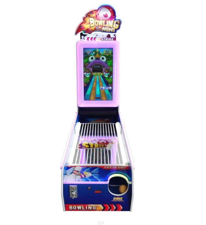 Electric Coin Operated Mini Bowling Arcade Game Machine