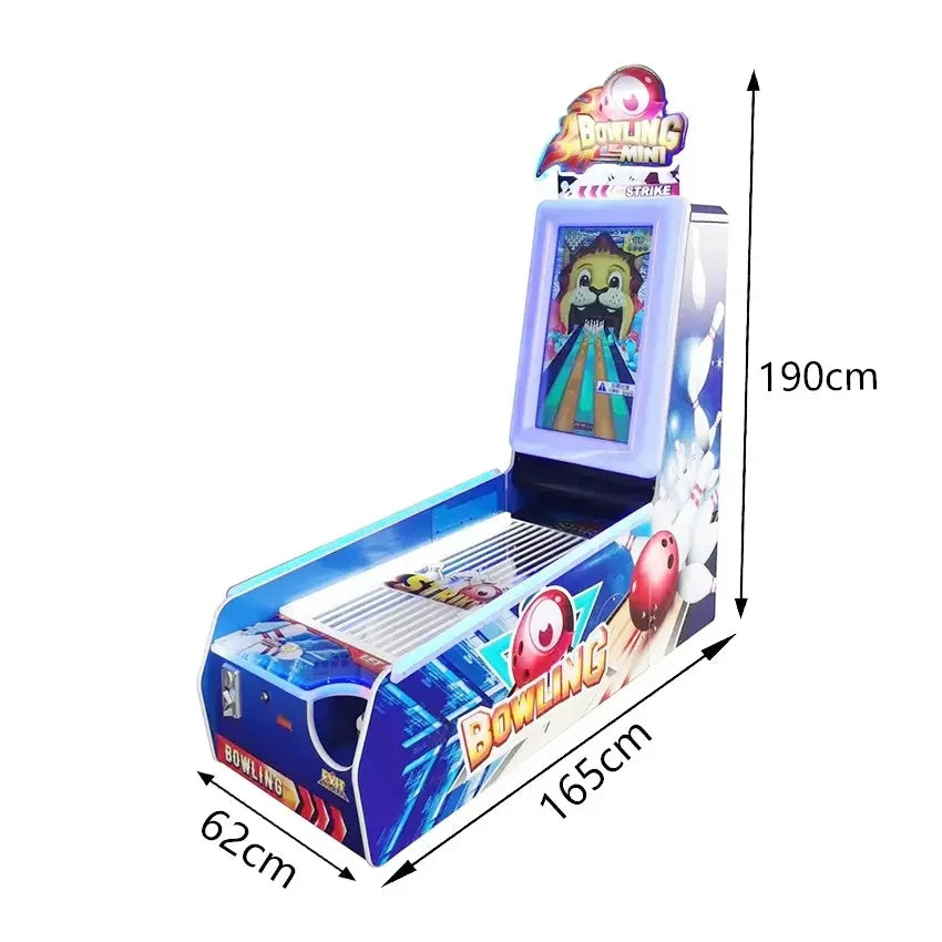 Electric Coin Operated Mini Bowling Arcade Game Machine