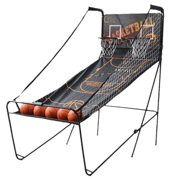 Foldable Metal Basketball Shooting Arcade Game Machine