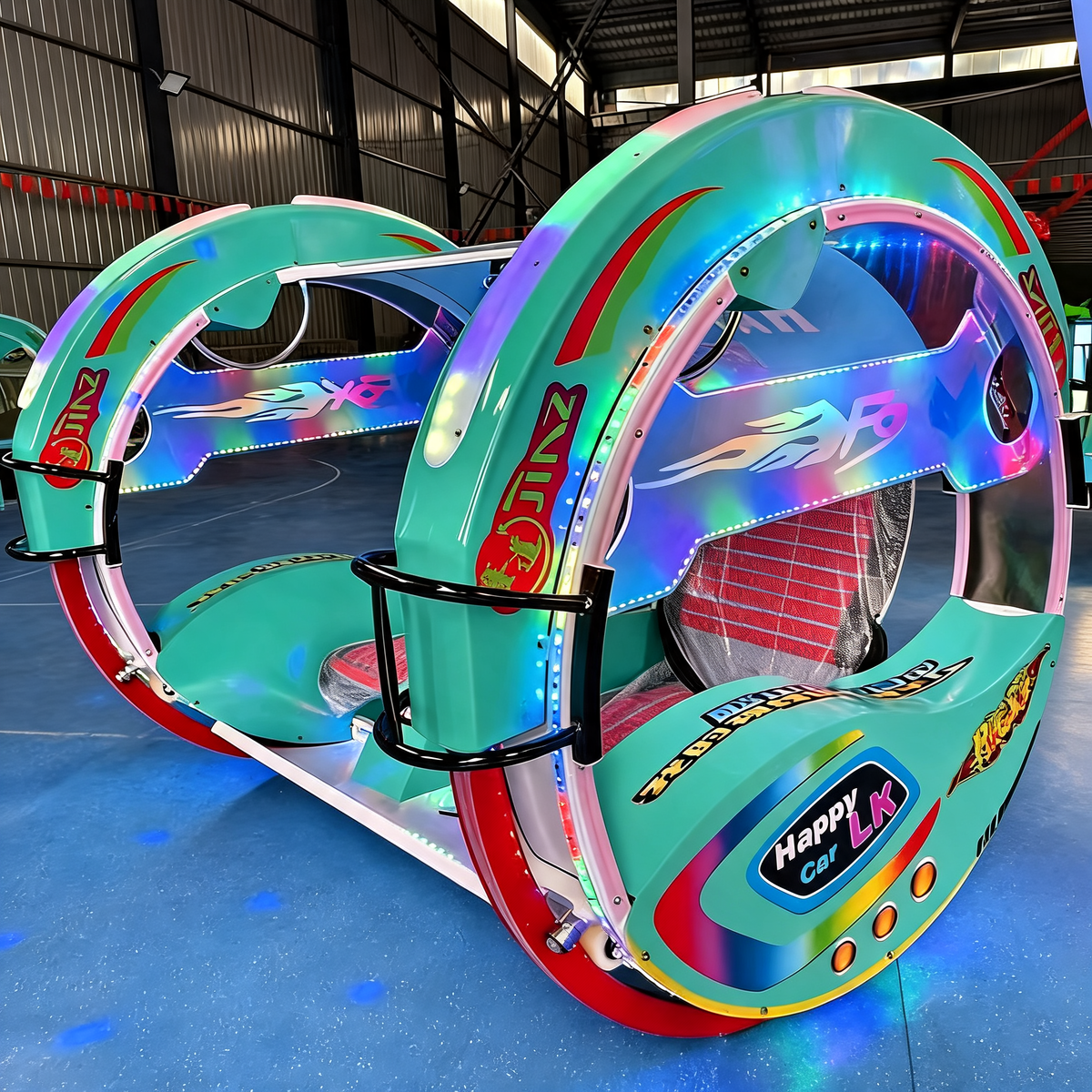 Electric Swing 360 Bar Car Ride Spinner