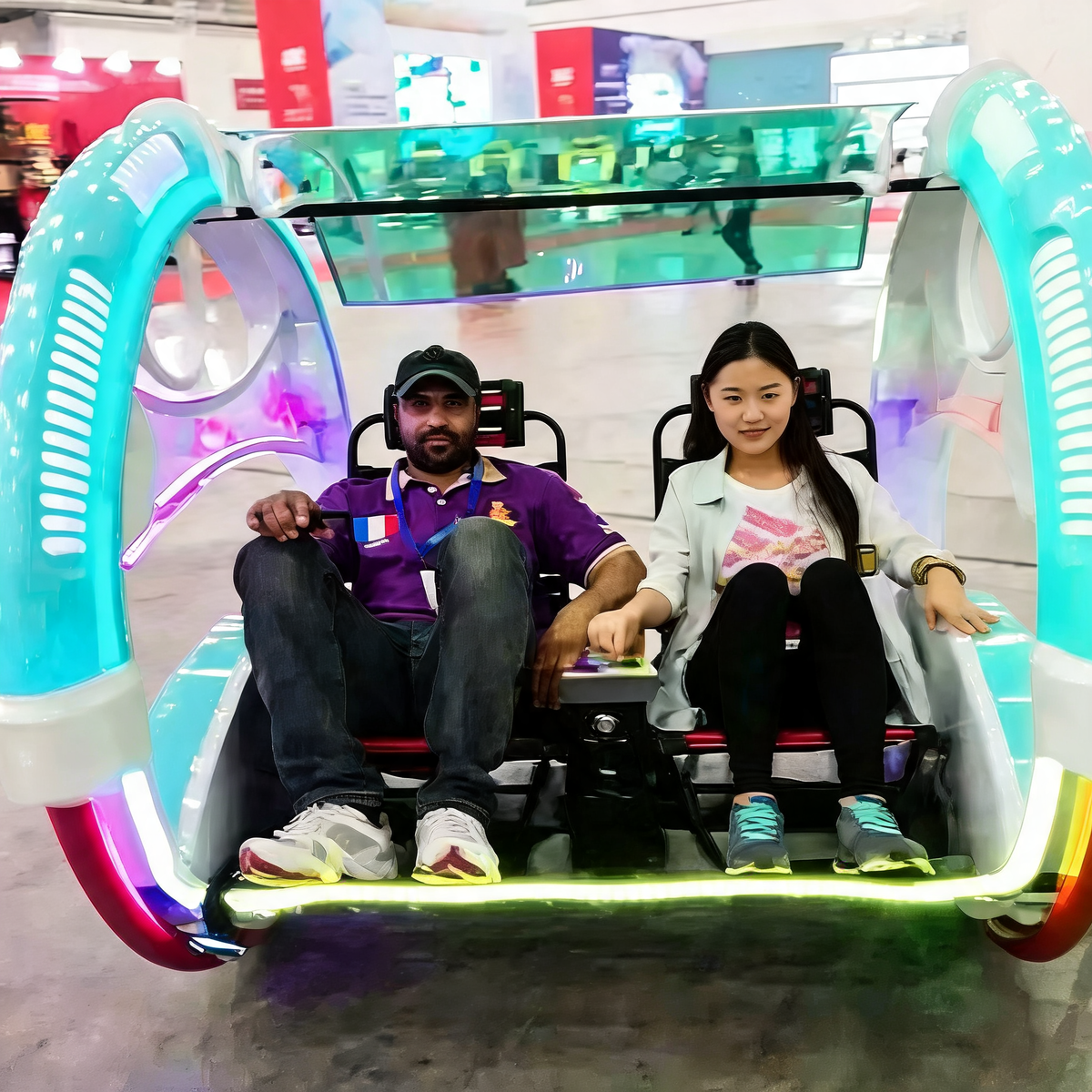 360 Degree Rolling Swing Car Happy Model Ride
