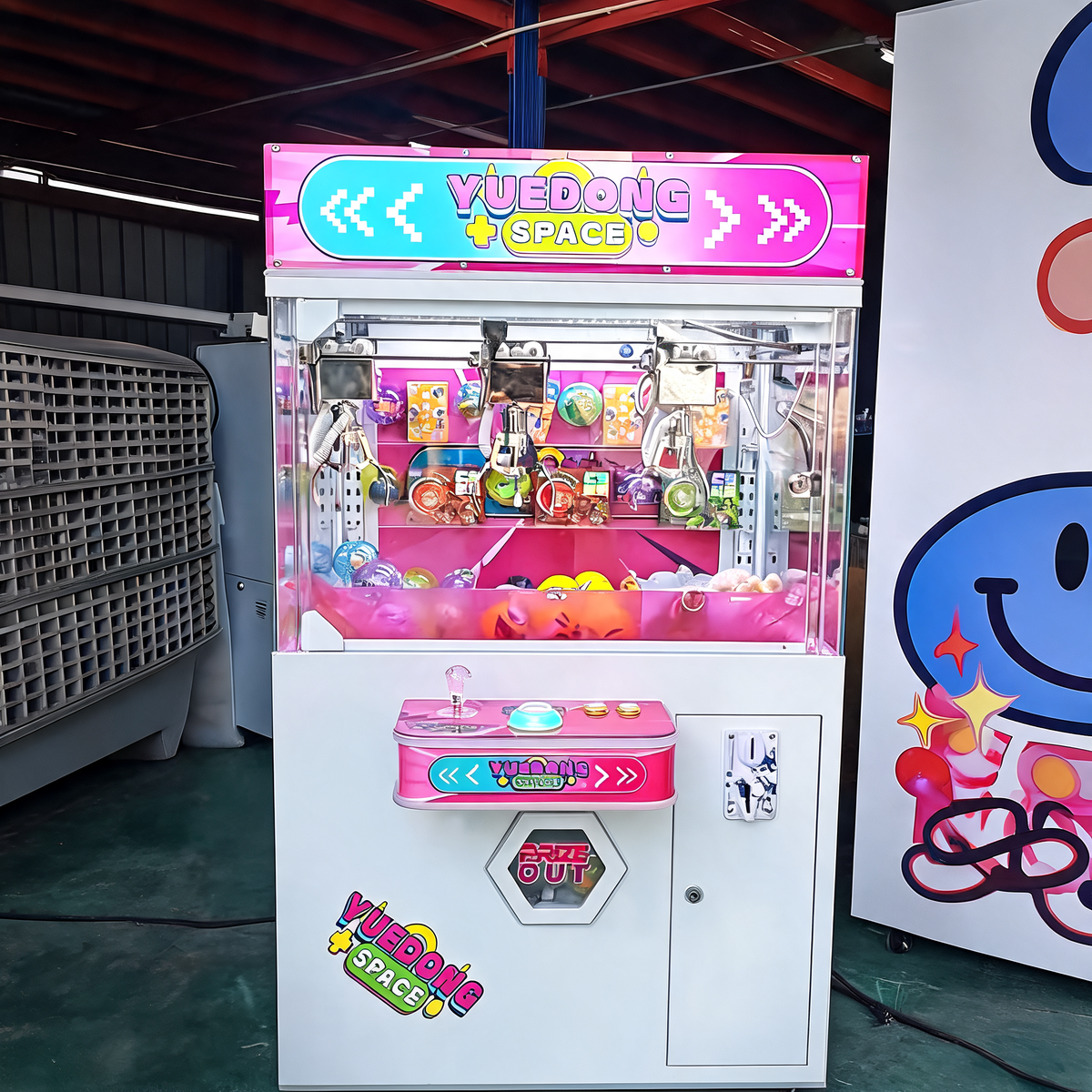 Coin Operated Mega Mini Claw Machine Commercial Arcade Crane