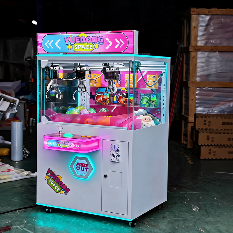 Coin Operated Mega Mini Claw Machine Commercial Arcade Crane