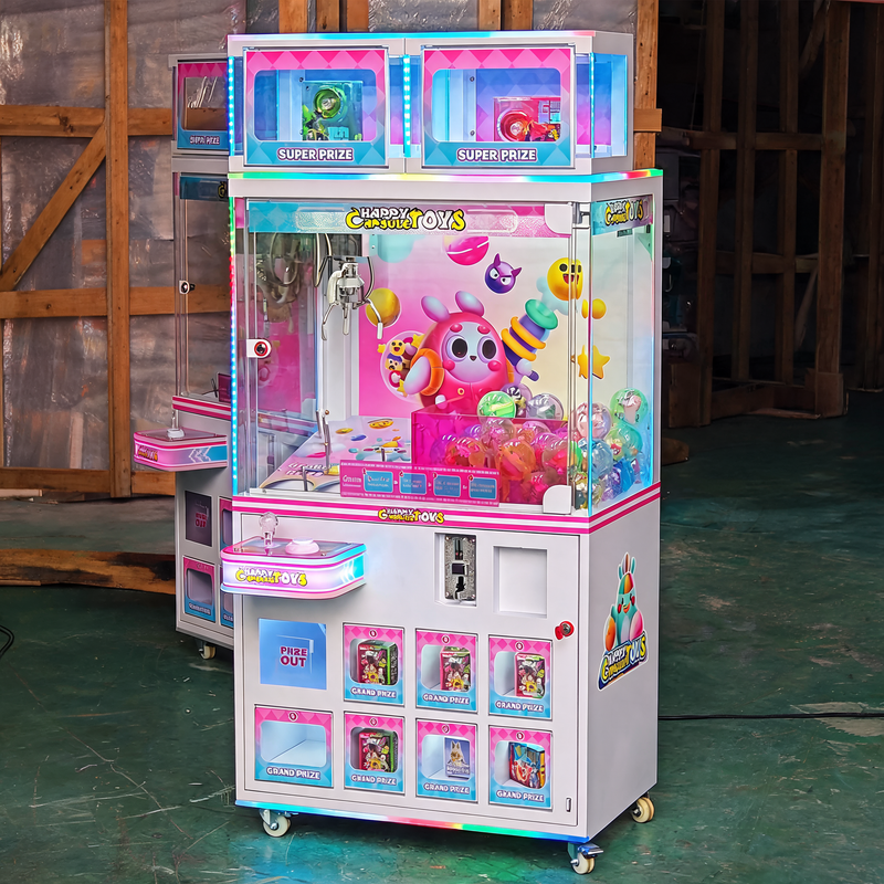 Coin Operated Mini Claw Crane Machine Metal