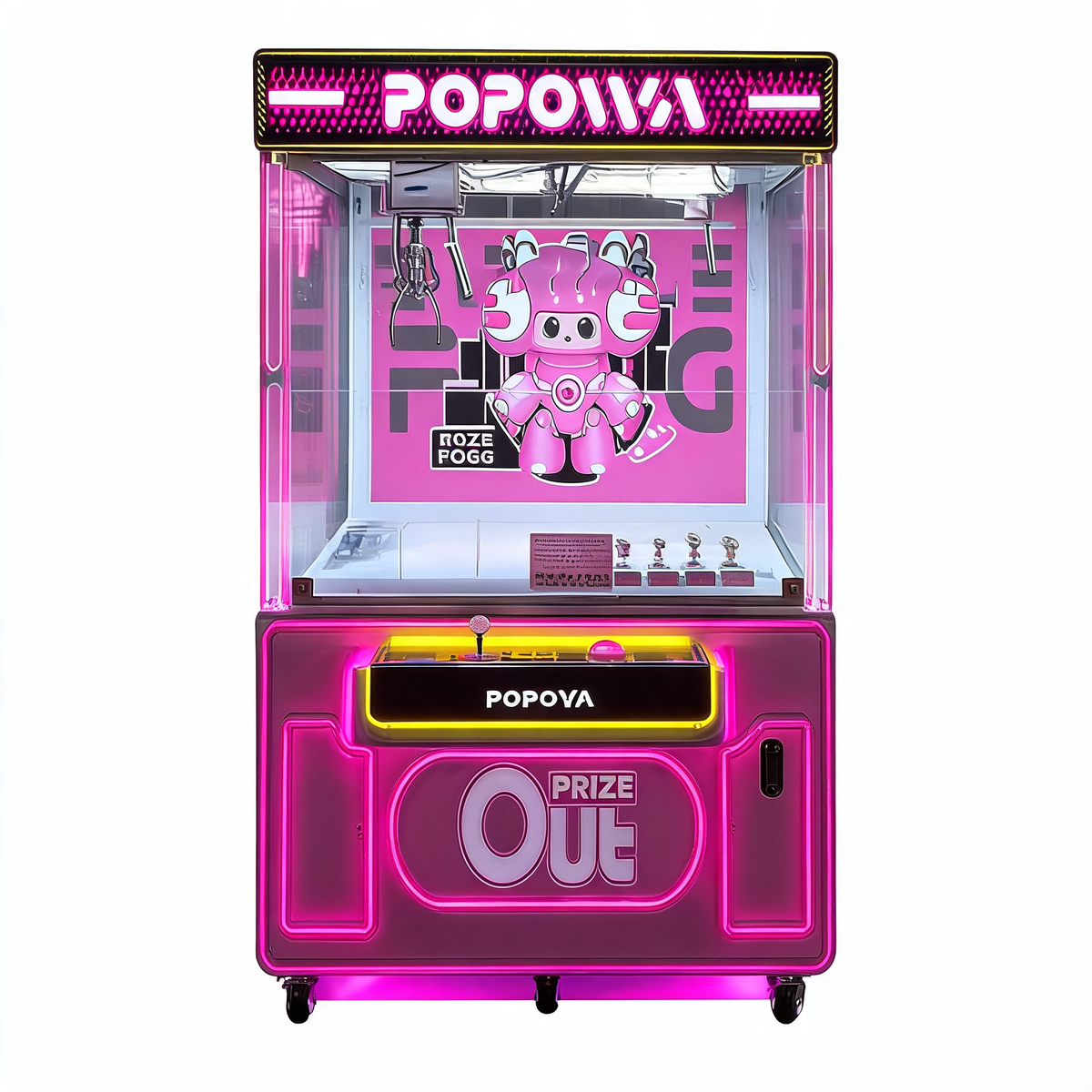 Coin Operated Commercial Grab Machine Multi Claw Crane
