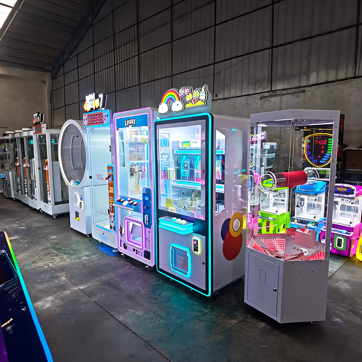 Portable Cash Grab Machine Professional Cash Cube Coin Operated