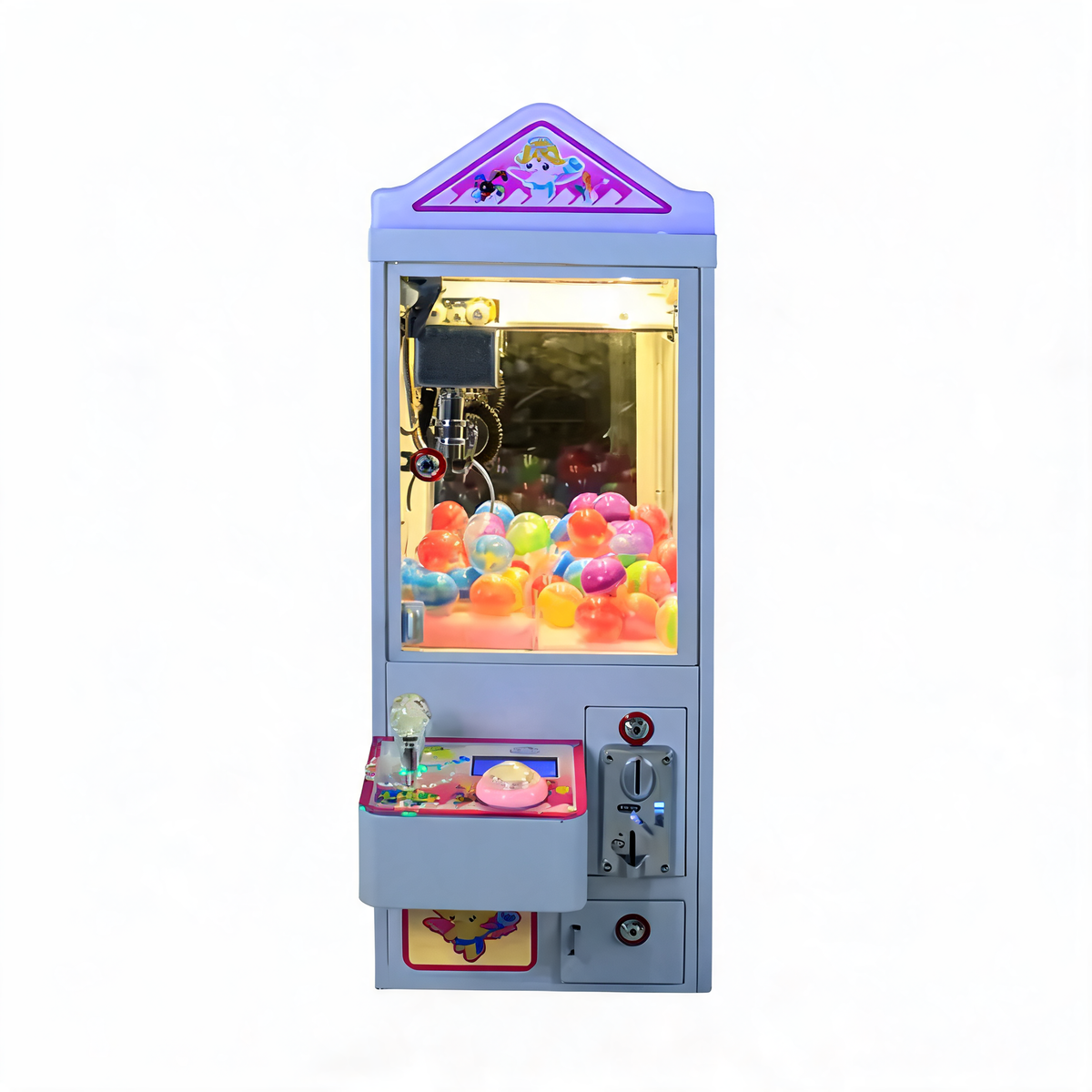 Commercial Modern Coin Operated Machine Mini Crane Claw