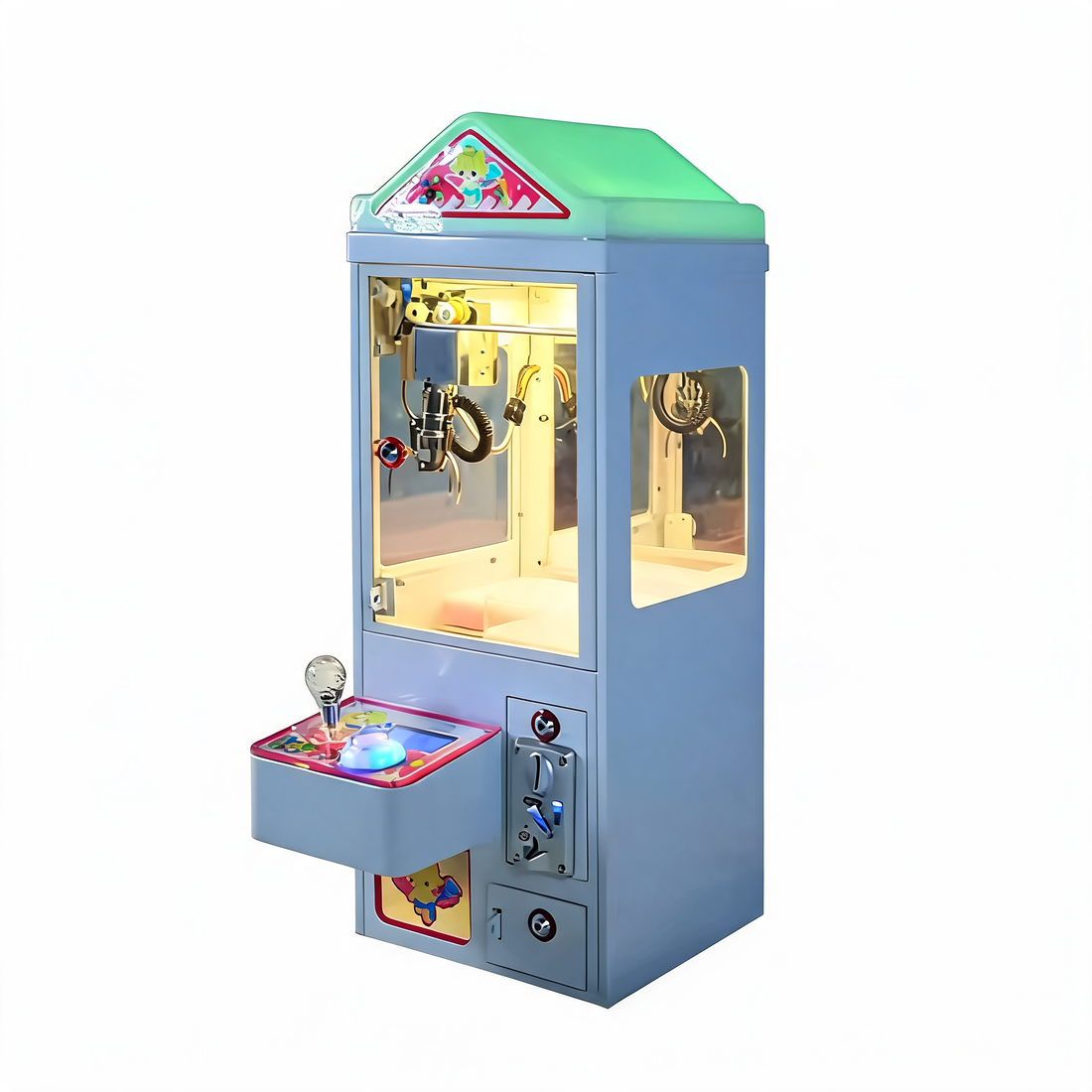 Commercial Modern Coin Operated Machine Mini Crane Claw