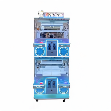 Arrival 4 Player Cube Crane Prize Arcade Machine Coin