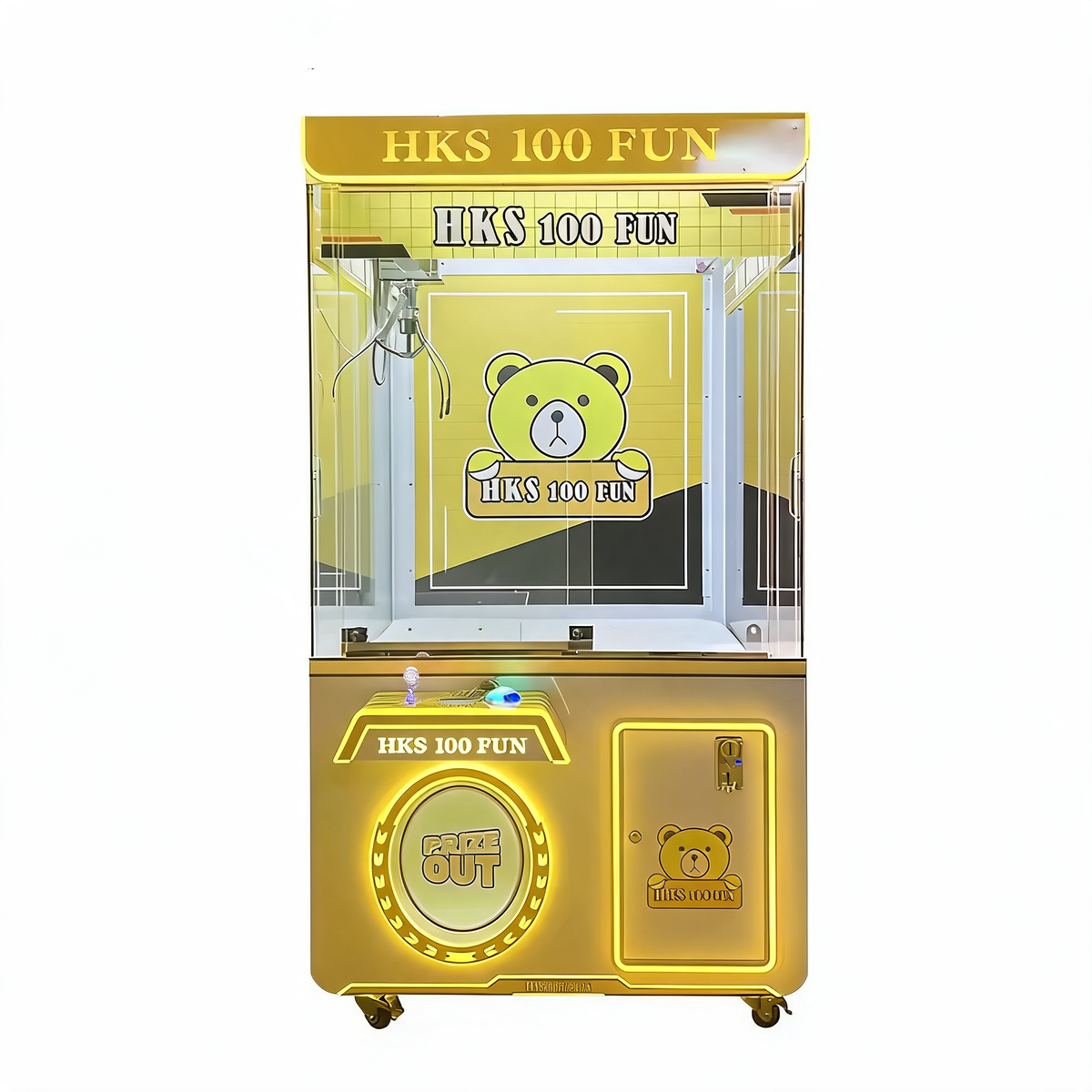 Large Plush Toy Crane Machine Big Claw Arcade Cabinet