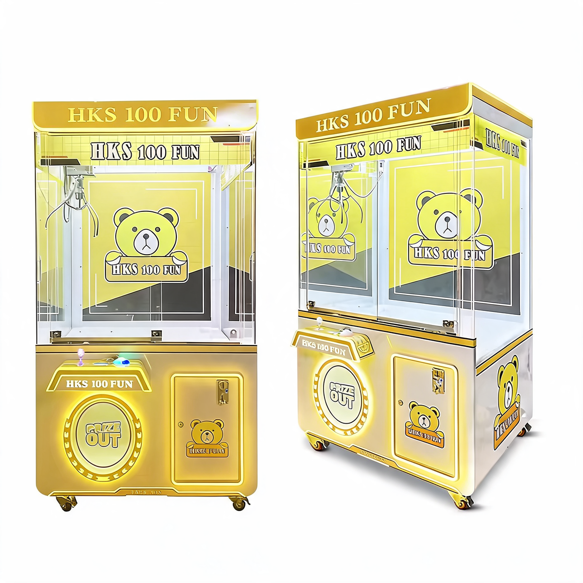 Large Plush Toy Crane Machine Big Claw Arcade Cabinet