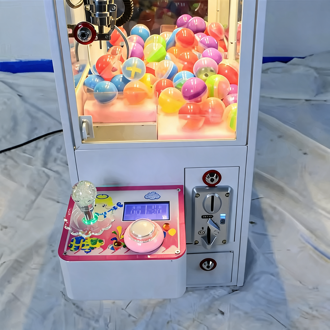 Mini Plush Toy Claw Crane Coin Operated Countertop Machine