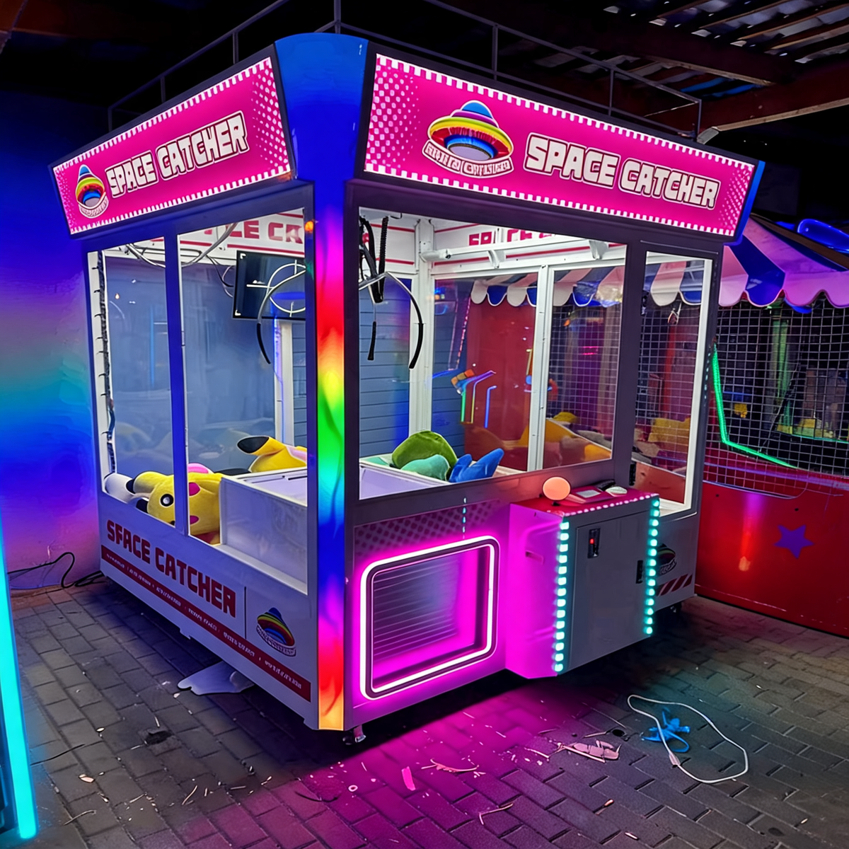 Giant Size Crane Doll Real Human Claw Crane Game