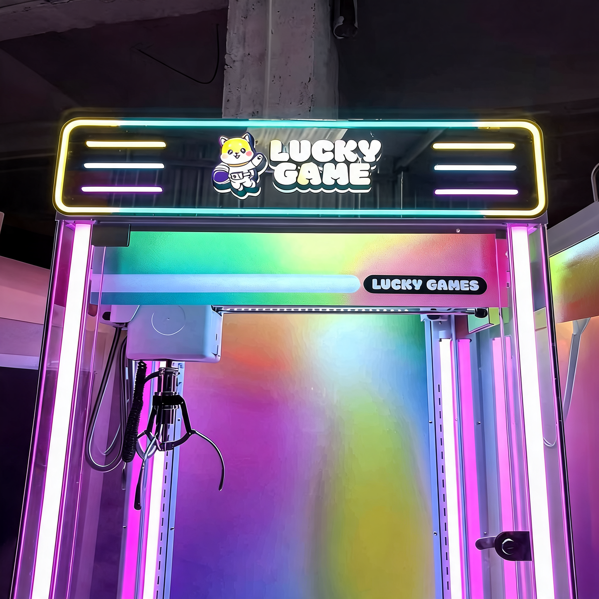 Popular Luxury Claw Crane Machine Bill Operation Arcade Unit